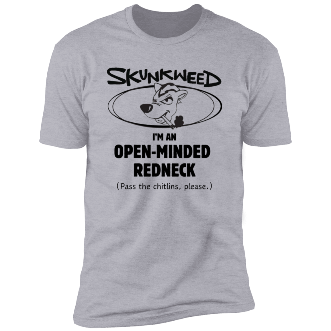 Open Minded Redneck in Black Print