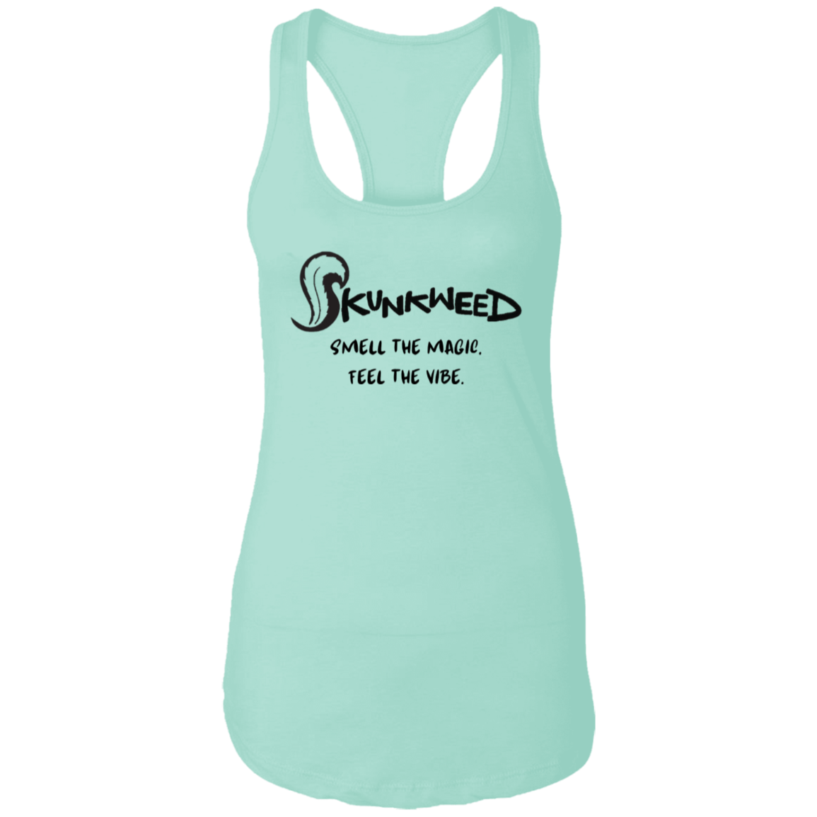 Lady's Tank Magic in Black Print