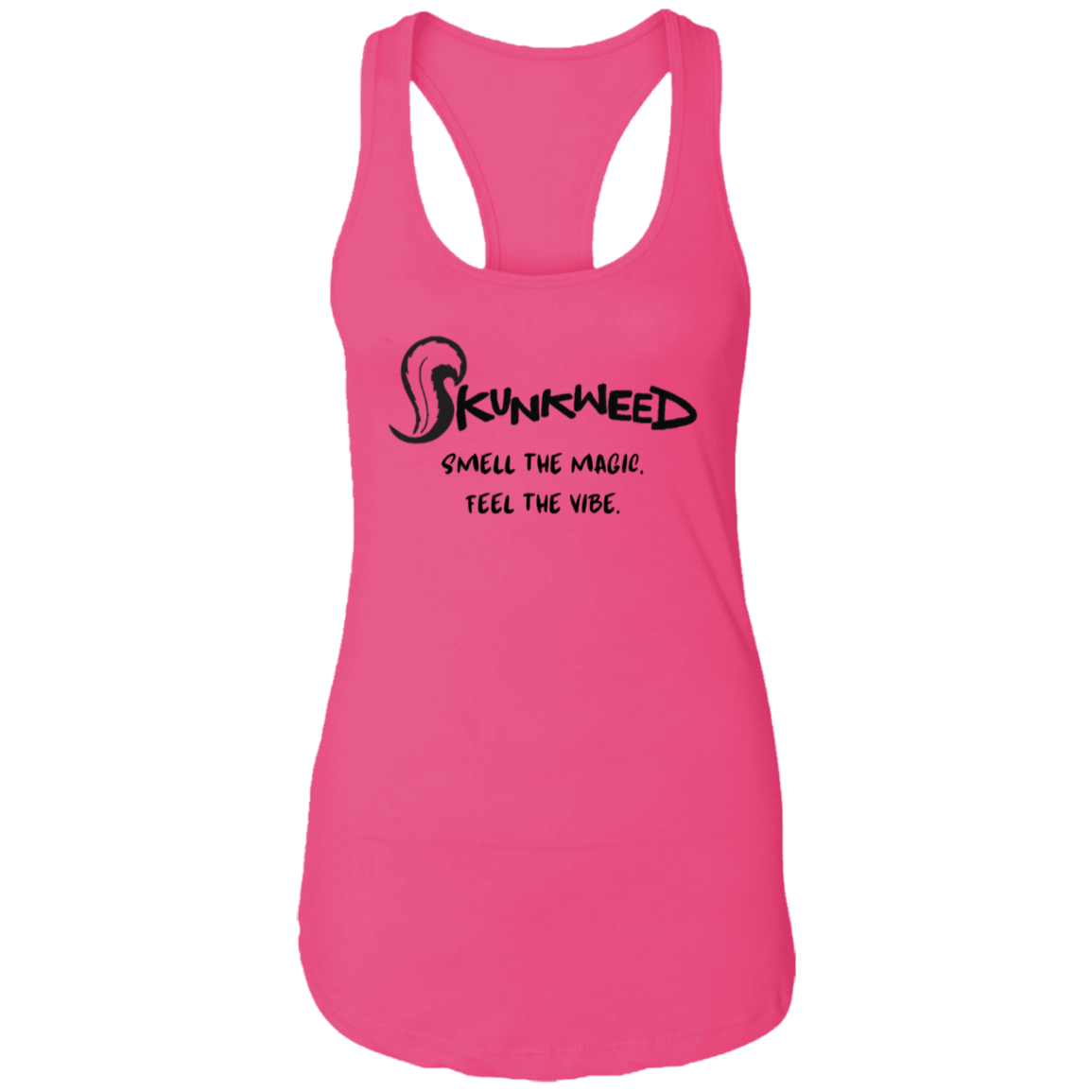Lady's Tank Magic in Black Print
