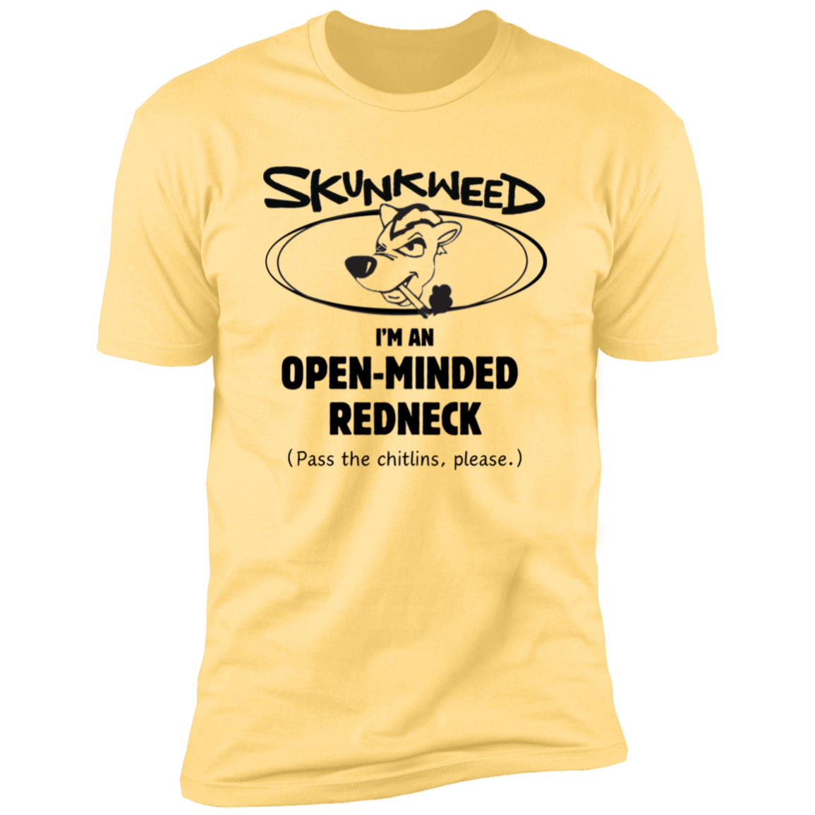 Open Minded Redneck in Black Print