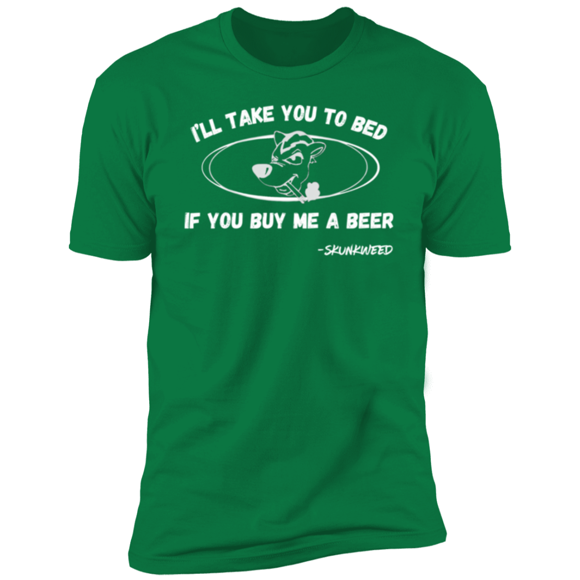 Buy Me a Beer in White Print