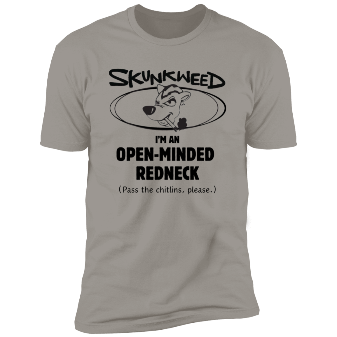 Open Minded Redneck in Black Print