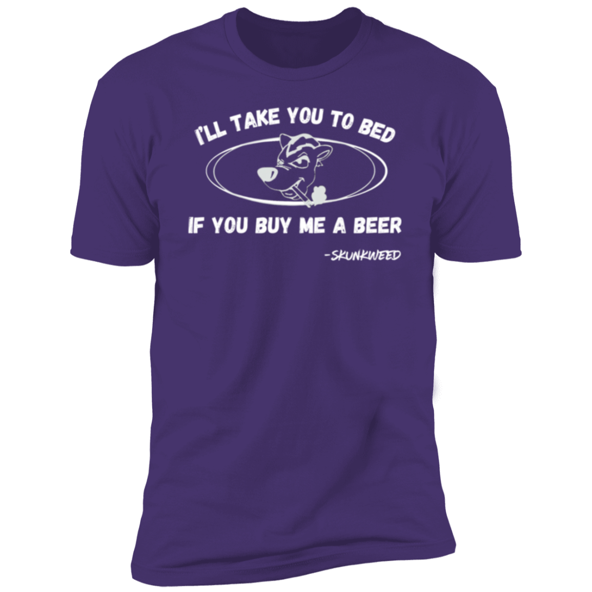 Buy Me a Beer in White Print