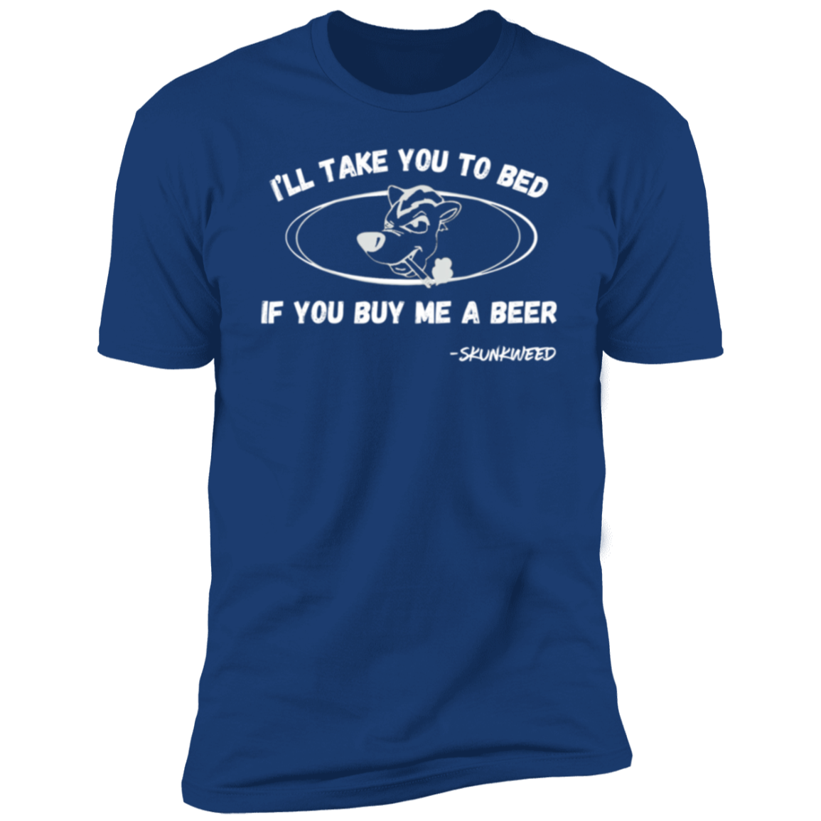 Buy Me a Beer in White Print