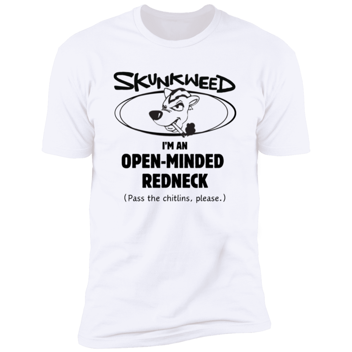 Open Minded Redneck in Black Print