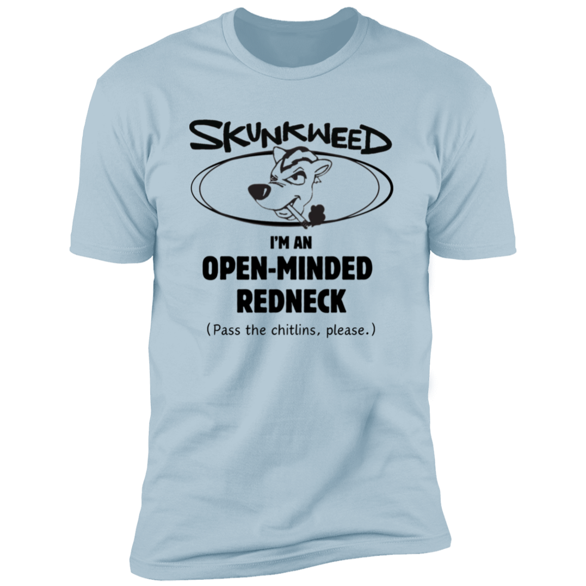 Open Minded Redneck in Black Print